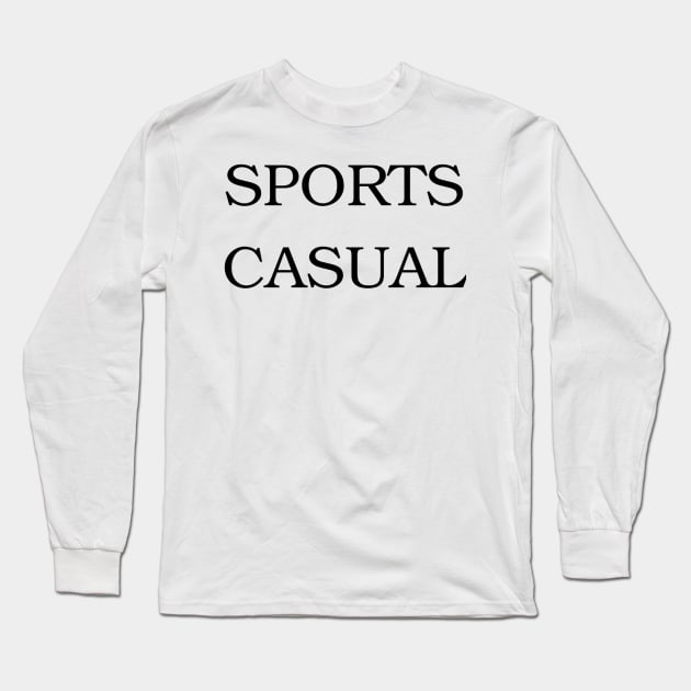 Sports Casual Alan Partridge Long Sleeve T-Shirt by mywanderings